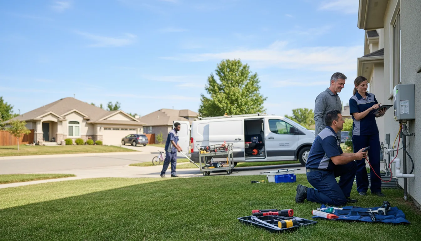 Tankless water heater service in Fairburn, SD